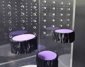3D printed Magnetic Spider Platforms Set of 3, Terrarium platforms