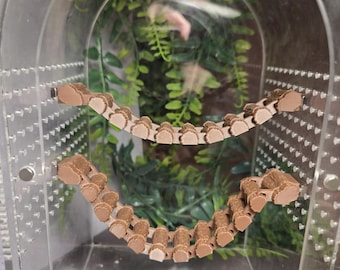 3D printed Magnetic Print-in-Place Log Jumping Spider Bridge