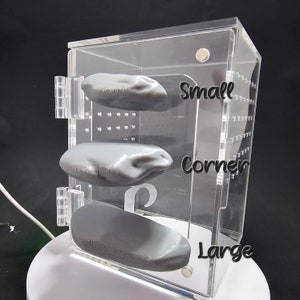 3D printed Magnetic &quot;Rock&quot; Platform Jumping Spider Hide