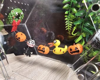 3D printed Magnetic Hand-Painted Nightmare Toy Bridge- 6 inch long- Limited Quantity