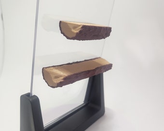 3D printed Magnetic Log Platform Jumping Spider Enclosure, Hide