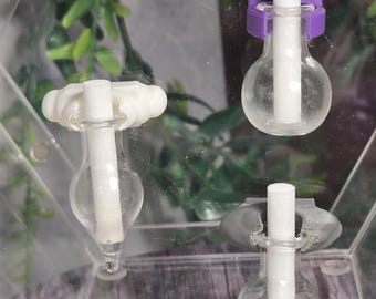 3D printed Assorted Mini Hydration Station Jumping Spider Hide
