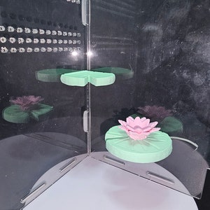 3D printed Set of Lily Pad Platforms Spider Hide