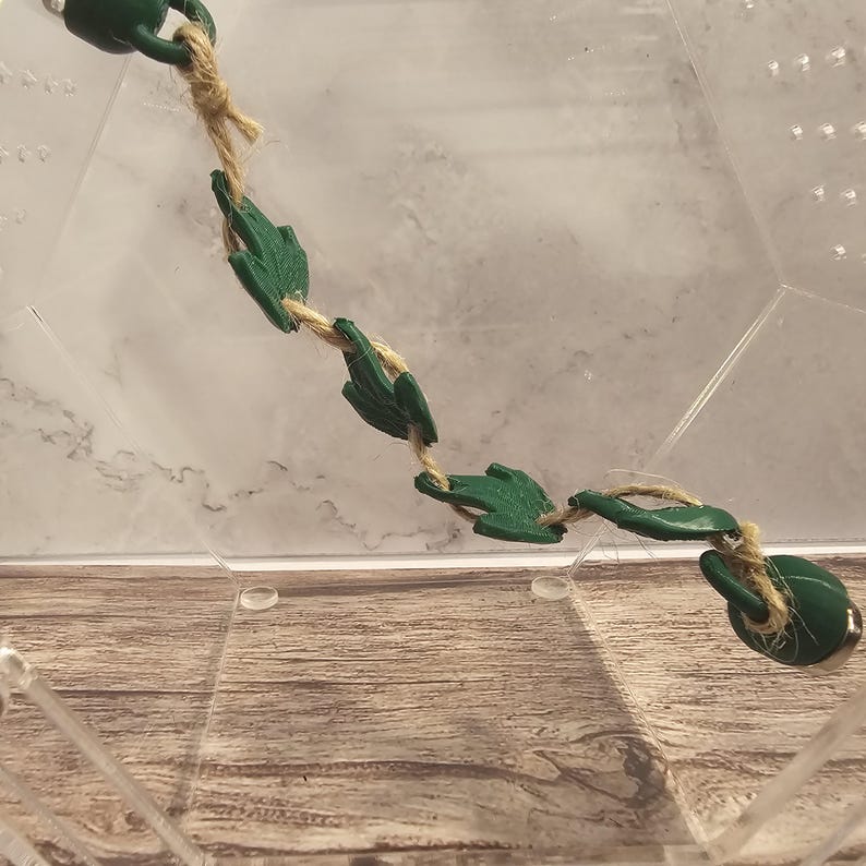 3D-utskriven magnetisk murgrönsbro med hoppspindel, skinn bild 5