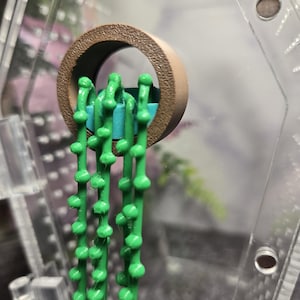 3D printed Magnetic SMALL Hanging  Window Planter Jumping Spider Hide Small Terrarium Decor