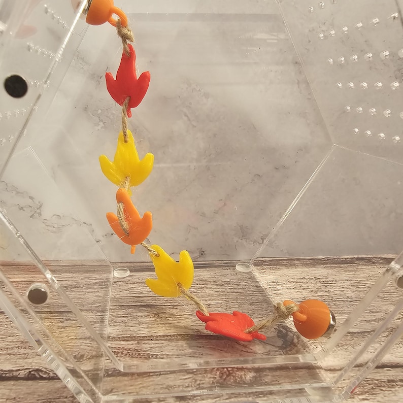3D-utskriven magnetisk murgrönsbro med hoppspindel, skinn bild 2