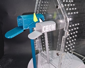 Boîte aux lettres magnétique imprimée en 3D avec peau d'araignée