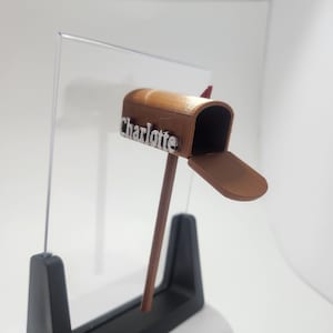 3D printed Magnetic Mailbox Spider Hide
