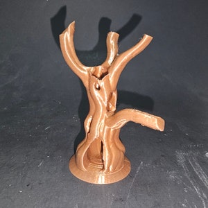 3D printed Hollow Tree Base Spider Hide