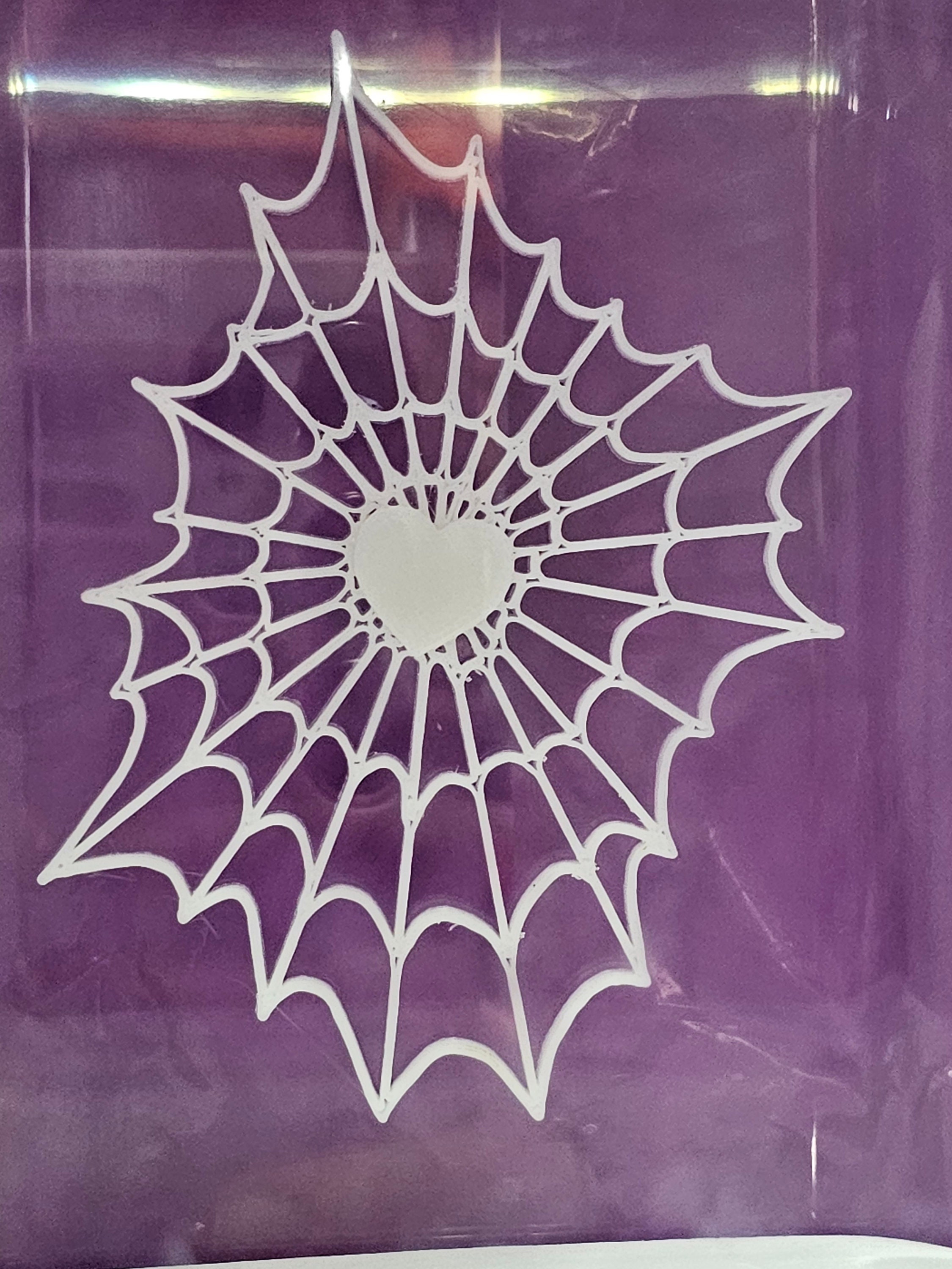 3D printed Magnetic Web Climbing Wall- Jumping Spider Decor