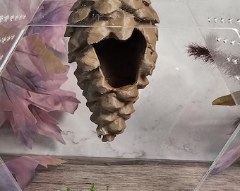 3D printed Magnetic Pinecone Spider Hide