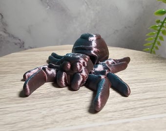 3D printed Plain Jumping Spider Fidget Toy