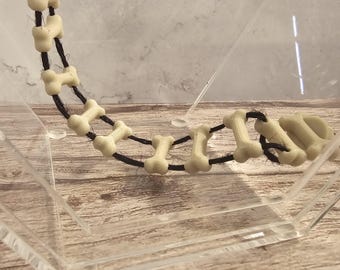 Enclos d'araignée sauteuse magnétique pour pont osseux imprimé en 3D, en cuir