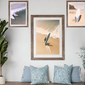 Surf Art |Set of 3 Prints |Set of 3 Surf Wall Art Prints |Surf Wall Art |Surfer Prints |Beach Wall Art |3 Piece Wall Art |Beach Art Print