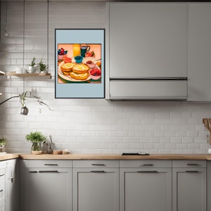 Kitchen Decor, Kitchen Gift, Kitchen Art, Kitchen Decor Wall Art, Printable Art For Kitchen, Breakfast Party Decor, Breakfast Home Decor