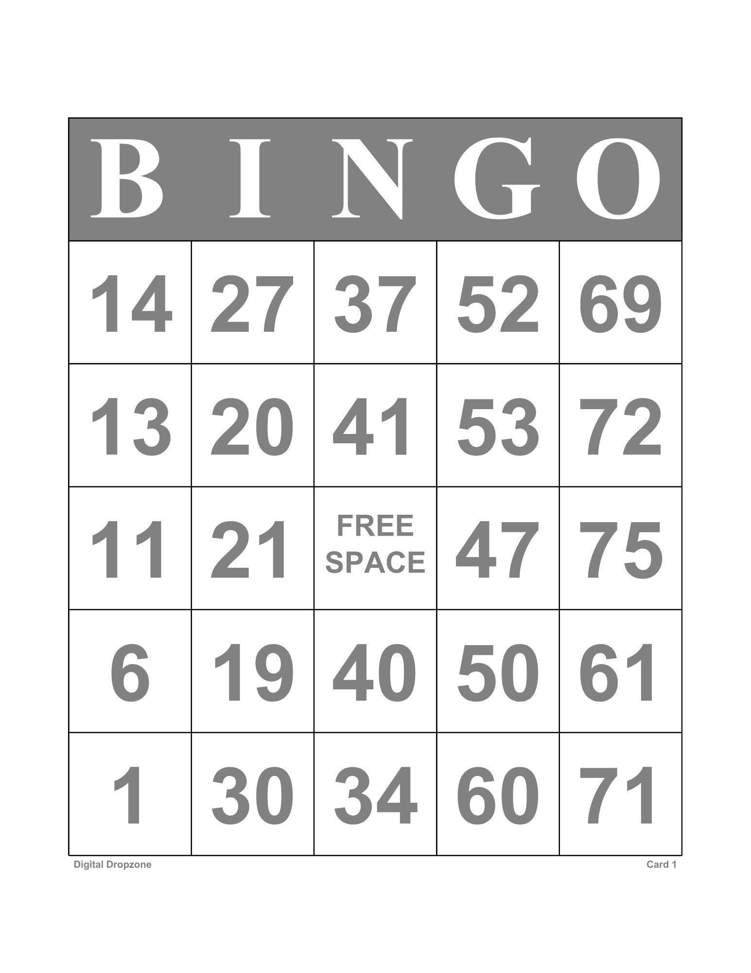 1000 Printable Bingo Cards for Fun Game Nights and Social Events - Etsy