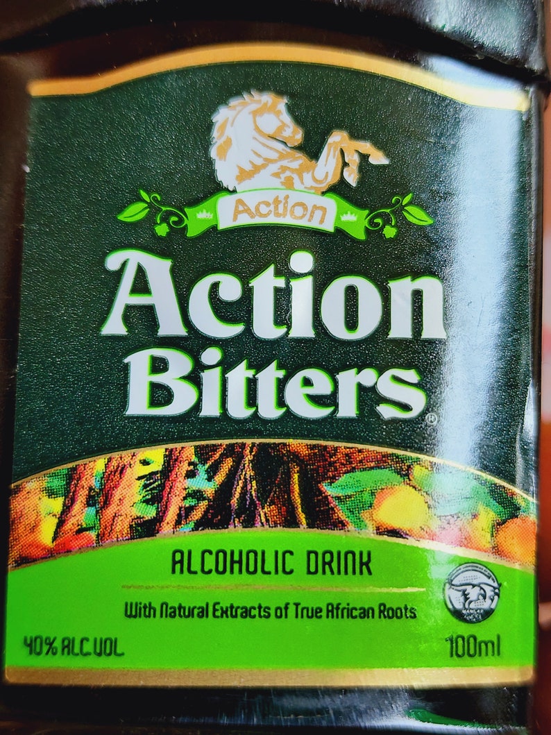 3bottles of Action Bitters Agbo Ale, African Herbal Mixture for Men