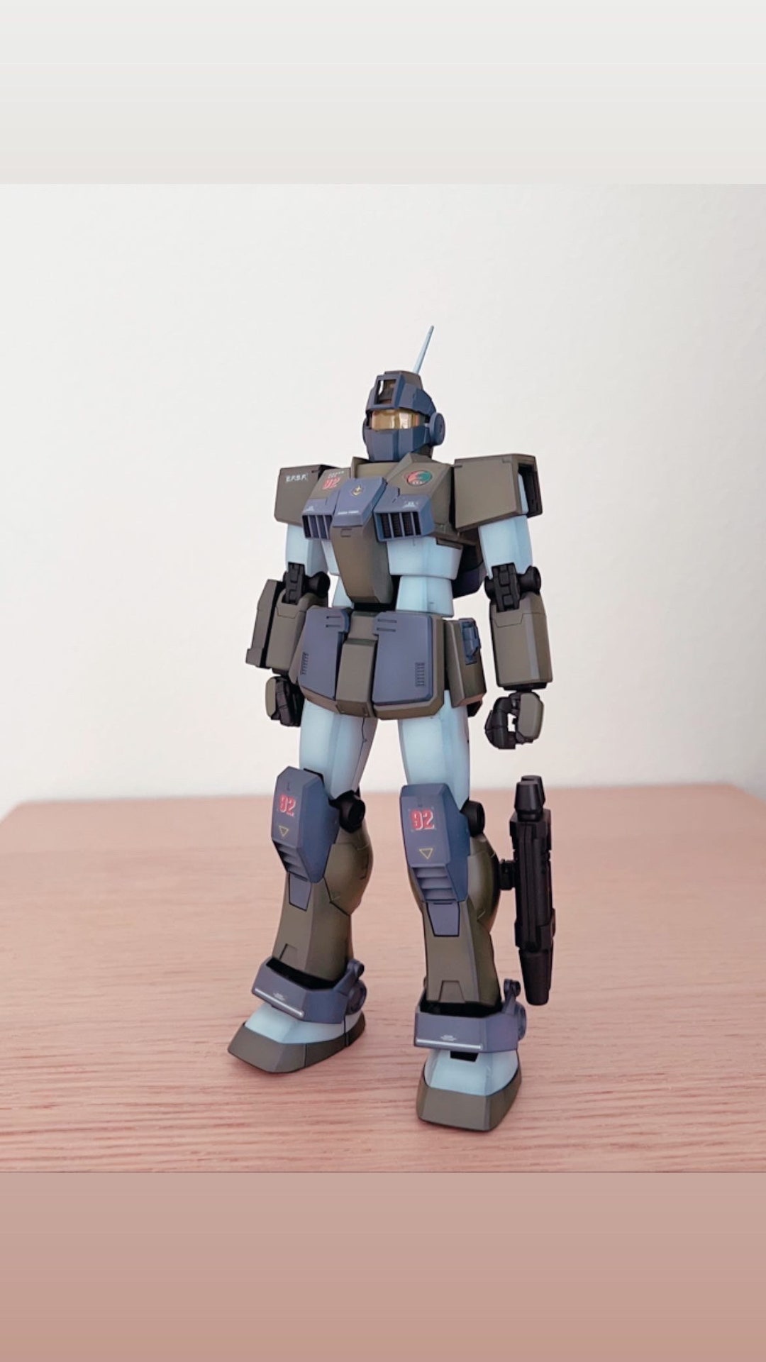 Bandai MG GM Sniper Custom Gundam MSV Shading Painted - Etsy