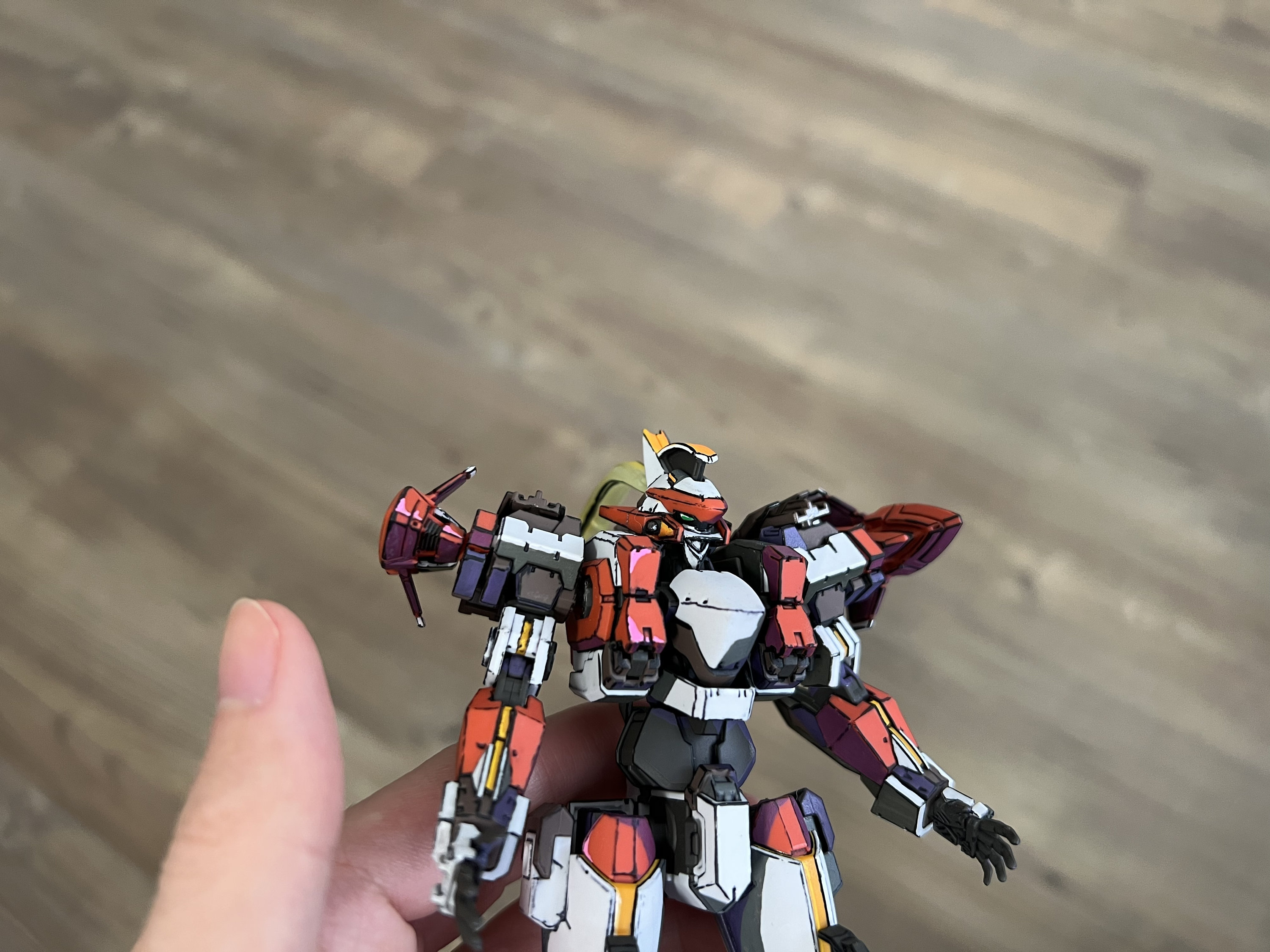 Bandai HG 1/60 Laevatein Full Metal Panic Cel Shading Painted Non