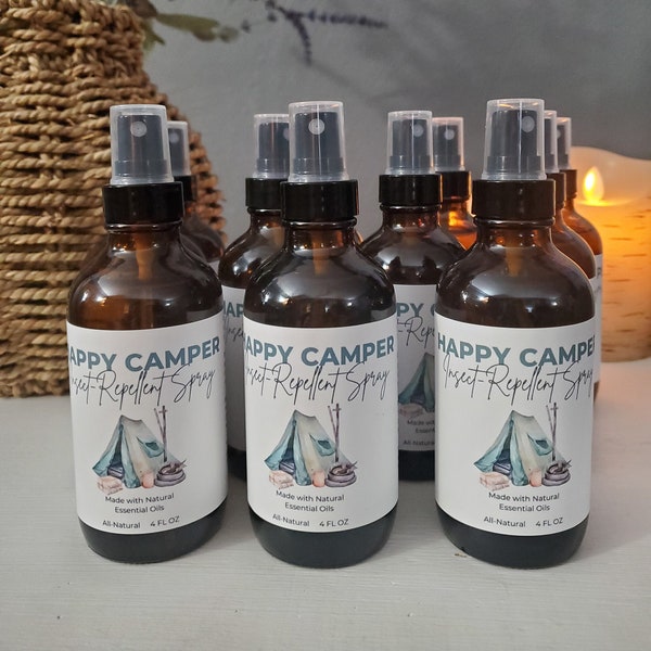 All-Natural Insect Repellent Spray | Bug Spray | Happy Camper