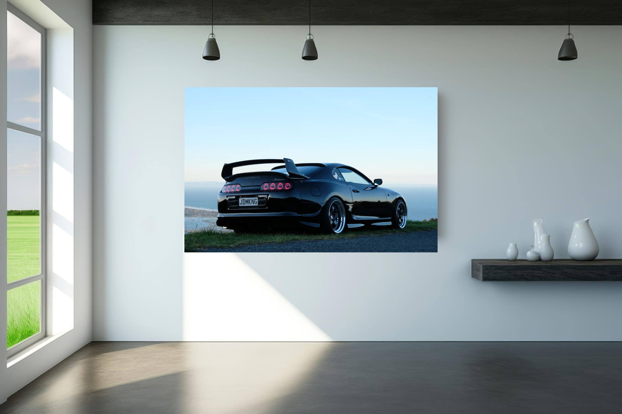 MK4 Supra 'RZ Turbo' Wall Poster, Pro Spec Imports Supra JZA80 JDM