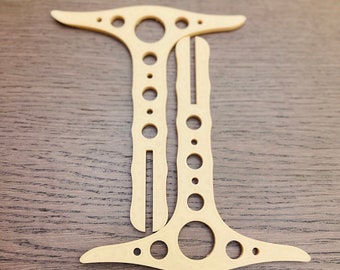 3D Gedruckt 1 oder 2 YARD NIDDY NODDY | Handgesponnenes Garn im Strang | niddy noddy Instrument zum Spinnen und Aufwickeln von Garn, Faden oder Wolle