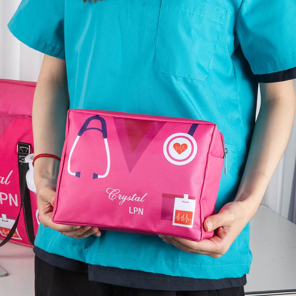 Cosblank Krankenschwester-Tragetasche – Groß, Wasserdicht, Mit Reißverschluss | Geschenk Für CNA, RN, LPN & Pflegestudenten