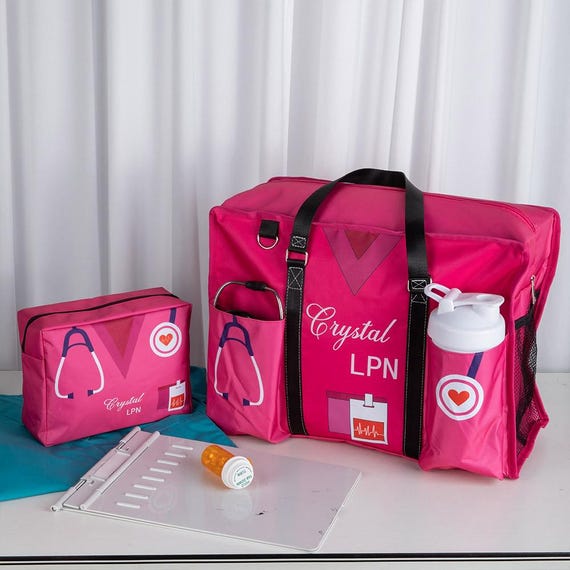 Cosblank Krankenschwester-Tragetasche – Groß, Wasserdicht, Mit Reißverschluss | Geschenk Für CNA, RN, LPN & Pflegestudenten