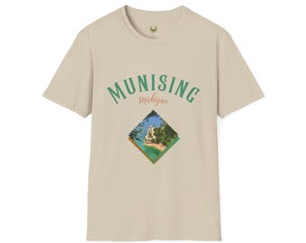Munising Michigan Tee | Pictured Rocks Shirt | Pictured Rocks MI | Pictured Rocks Michigan | Upper Michigan | U.P. Michigan | Pictured Rocks