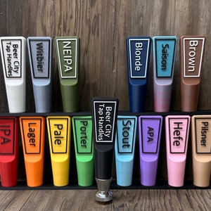 Snap Tap™ Mini Tap Handle with Customized Interchangeable Label Plate