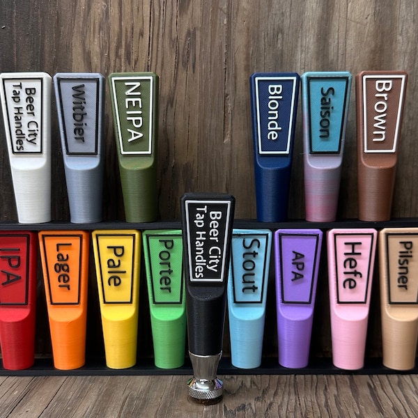 Snap Tap™ Mini Tap Handle with Customized Interchangeable Label Plate