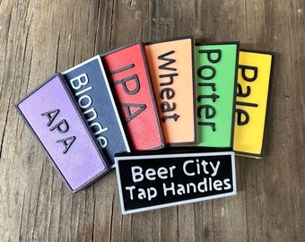 Custom Label Plates for Snap Tap™ Mini Tap Handle System