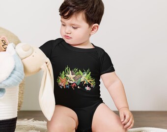 Baby short sleeve one piece (6 colors to choose from)