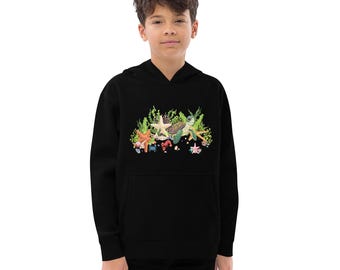 Kids fleece hoodie (4 colors to choose from)