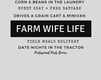 Farm wife digital download