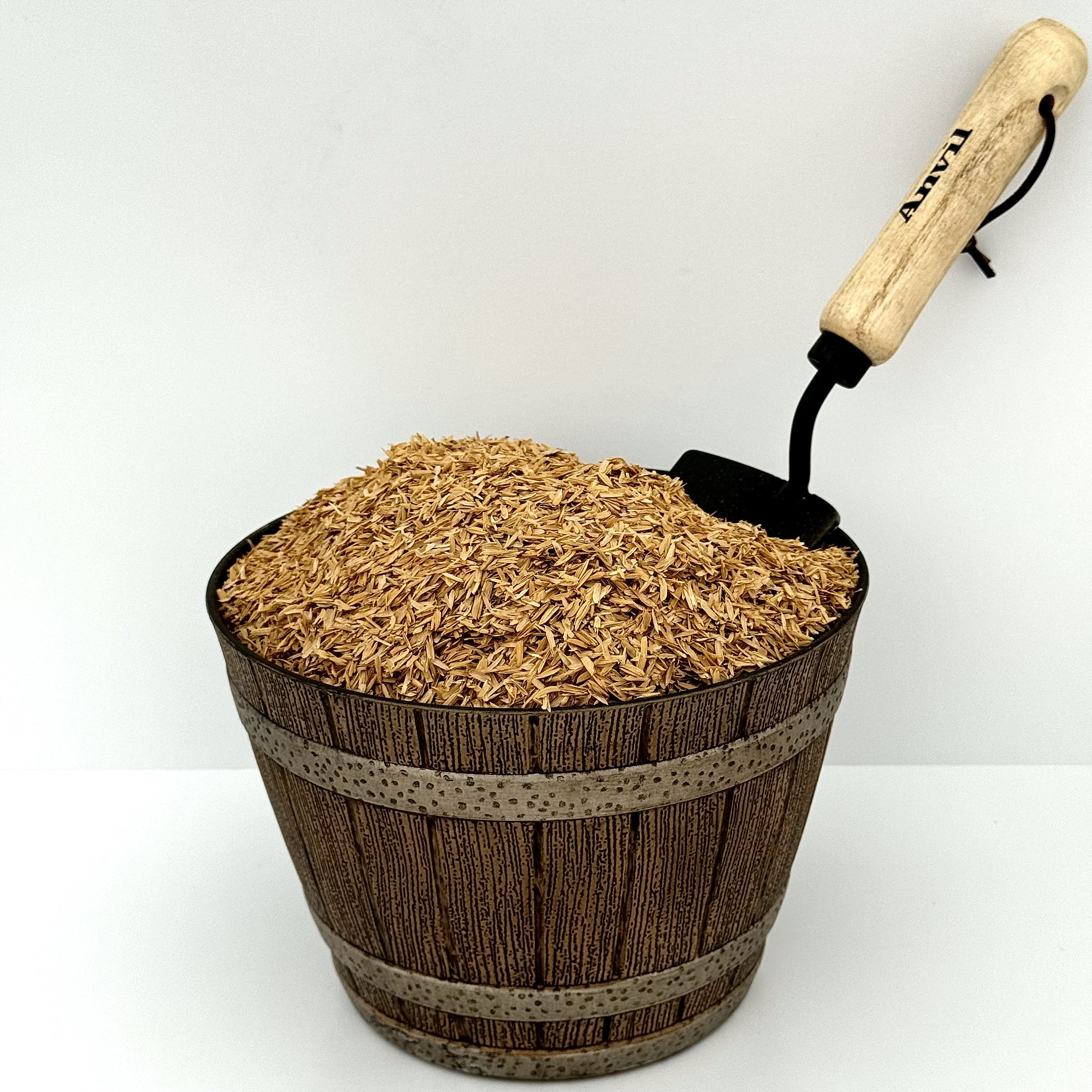 ORGANIC RICE HULLS - Dr. Mani's Magic - Container Gardening - Houseplants, Flowers, Garden Bed, Fruit Trees, Mulch Layer, Stop Algae/Insects