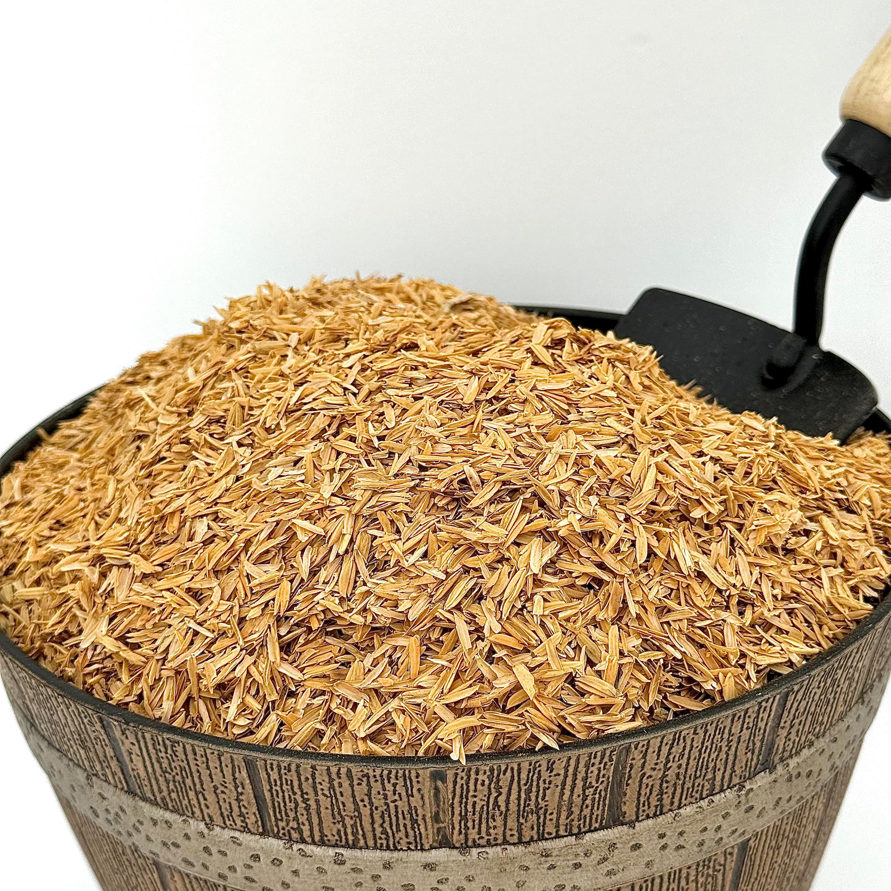 Rice Hulls | Clean-look Organic Mulch | Blocks Weeds, Algae & Insects ...