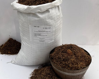 SUPER SOIL - Dr. Mani's Magic - Organic Permanent Soil, For ALL Plants, No Chemicals, For Container Gardening & Indoor/Outdoor Planting