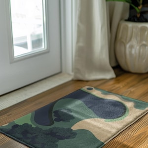 Golf Gift Doormat Favorite Golf Course Personalization Eco-friendly Coir Custom Welcome Mat for Golf Lover Spouse,  Parent, or Grandparent
