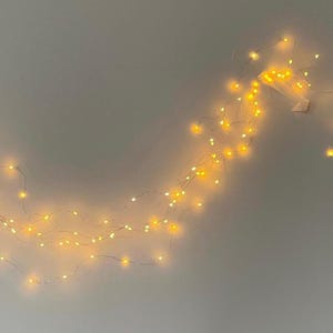 Yellow Fairy Lights: LED String Lights, Wedding & Patio Decor