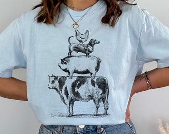 Dachshund Shirt Vintage Farm Tee Dachshund Lover Shirt Gift for Dachshund Mom Sausage Dog Gift Doxie Mom Gift Vintage Dog Shirt Dog Lover