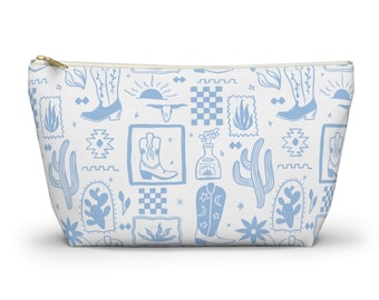 Boho Cowgirl Makeup Bag Western Accessories Cowgirl Accessories Cute Travel Bag Western  Western Boho Western Cowgirl Gift Cosmetic Bag