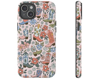 Western Phone Case iPhone 16 Case Cowgirl Boots Phone Case Cowgirl Phone Case Cowgirl iPhone Case Western Gift Western Accessories Rodeo