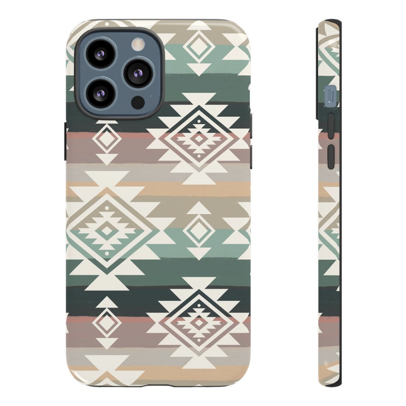 Aztec Phone Case Aztec iPhone Case Western Phone Case Western iPhone Case Western Gift Cowgirl Phone Case Western Accessories iPhone 15 case zdjęcie 8