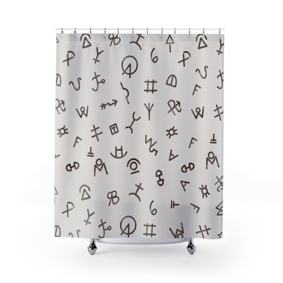 Western Shower Curtain Cattle Brands Shower Curtain Western Decor Western Style Ranch Decor Cowboy Decor Western Aesthetic Farm House Decor