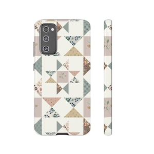 Quilt Block iphone Case Quilting Gift For Quilter Cottage Core Gift For Homesteader Sewing Crafting Gift For Grandma Knitting Trad Wife Gift
