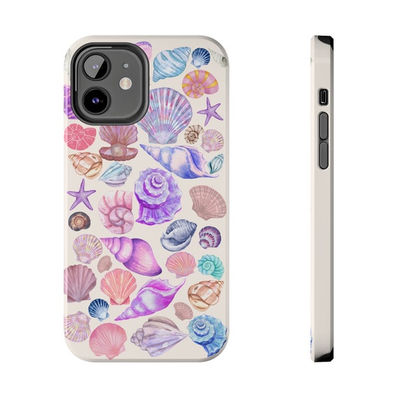 Sea Shell Phone Case Beach lover Gift Beach Phone Case Mermaid Phone Case Mermaid Gift Ocean Lover   Pastel Phone Case for Summer iphone 14