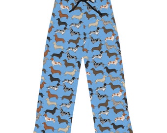 Dachshund Pajama Pants Dachshund Gift Cute Sleepwear Dog Lover Gift Doxie Mom Gift For Dog Mom Sausage Dog Wiener Dog Gift For Dog Owner