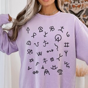 Cattle Brands Sweatshirt Western Shirt Rodeo Shirt Cattle Ranch Gift Comfort Colors Sweatshirt Cowgirl Sweatshirt Western Aesthetic Farm afbeelding 7
