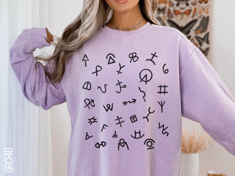 Cattle Brands Sweatshirt Western Shirt Rodeo Shirt Cattle Ranch Gift Comfort Colors Sweatshirt Cowgirl Sweatshirt Western Aesthetic Farm afbeelding 7